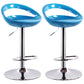 Industrial Style Bar-stool with Adjustable Height Swivel Footrest Barstool for Counter Bar Sky Blue 2 Piece Set Clearhalo 'Bar Furniture' 'Bar Stools' 'bar_stools' 'furn' 'furn_bar_stools' 'furniture_bar_stools' 'Kitchen & Dining Furniture' 'kitchen&dining_furn' 'kitchen' 'kitchen_furn' Furniture' 4462862