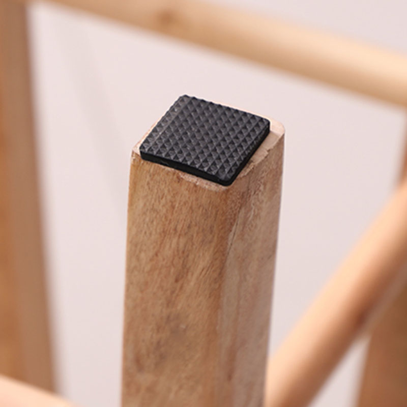 Modern Armless Backrest Counter Stool Wood Kitchen Bar Stool with Wooden Seat and Pedal Clearhalo 'Bar Furniture' 'Bar Stools' 'bar_stools' 'furn' 'furn_bar_stools' 'furniture_bar_stools' 'Kitchen & Dining Furniture' 'kitchen&dining_furn' 'kitchen' 'kitchen_furn' Furniture' 4463134