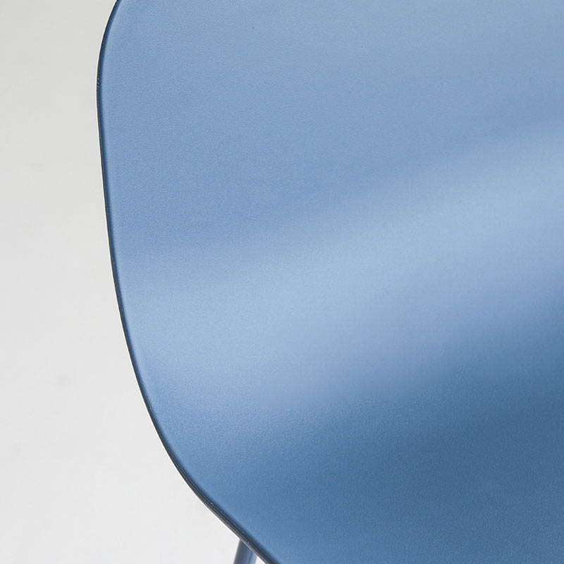 Modern Armless Backrest Counter Stool Steel Kitchen Bar Stool with Plastic Seat and Pedal Clearhalo 'Bar Furniture' 'Bar Stools' 'bar_stools' 'furn' 'furn_bar_stools' 'furniture_bar_stools' 'Kitchen & Dining Furniture' 'kitchen&dining_furn' 'kitchen' 'kitchen_furn' Furniture' 4463186