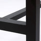 Brown Modern Style Bar Table in Metal and Wood Indoor Bar Counter Clearhalo 'Bar Furniture' 'Bar Tables' 'bar_tables' 'furn' 'furn_bar_tables' 'Furniture' 'furniture_bar_tables' 'Kitchen & Dining Furniture' 4463286