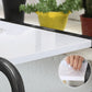 White and Pink Modern Style Bar Table in Wood and Metal Bar Table Milk Tea Shop Bar Table Clearhalo 'Bar Furniture' 'Bar Tables' 'bar_tables' 'furn' 'furn_bar_tables' 'Furniture' 'furniture_bar_tables' 'Kitchen & Dining Furniture' 4463548