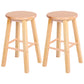 Contemporary Solid Wood Barstools Indoor Bar Stool with Wood Seat and Footrest Wood 2 Piece Set Clearhalo 'Bar Furniture' 'Bar Stools' 'bar_stools' 'furn' 'furn_bar_stools' 'furniture_bar_stools' 'Kitchen & Dining Furniture' 'kitchen&dining_furn' 'kitchen' 'kitchen_furn' Furniture' 4463631