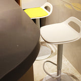 Industrial Style Bar-stool Metal Leg with Adjustable Height Bucket Seat Barstool Clearhalo 'Bar Furniture' 'Bar Stools' 'bar_stools' 'furn' 'furn_bar_stools' 'furniture_bar_stools' 'Kitchen & Dining Furniture' 'kitchen&dining_furn' 'kitchen' 'kitchen_furn' Furniture' 4463755