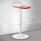 Industrial Style Bar-stool Metal Leg with Adjustable Height Bucket Seat Barstool Red 1 Piece Clearhalo 'Bar Furniture' 'Bar Stools' 'bar_stools' 'furn' 'furn_bar_stools' 'furniture_bar_stools' 'Kitchen & Dining Furniture' 'kitchen&dining_furn' 'kitchen' 'kitchen_furn' Furniture' 4463771