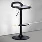 Industrial Style Bar-stool Metal Leg with Adjustable Height Bucket Seat Barstool Textured Black 1 Piece Clearhalo 'Bar Furniture' 'Bar Stools' 'bar_stools' 'furn' 'furn_bar_stools' 'furniture_bar_stools' 'Kitchen & Dining Furniture' 'kitchen&dining_furn' 'kitchen' 'kitchen_furn' Furniture' 4463777