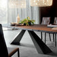 Solid Wood Top Dining Table Black Pedestal Base Dining Table Clearhalo ' dining_table' 'Dining Tables & Seating' 'Dining Tables' 'furn' 'furn_dining_table' 'Furniture' 'furniture_dining_table' 'Kitchen & Dining Furniture' 'kitchen&dining_furn' 'kitchen' 'kitchen_dining_table' 4467579