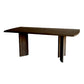 Rectangle Casual Dining Table Pinewood Solid Wood Fixed Table for Home Use Brown Without Chairs Clearhalo ' dining_table' 'Dining Tables & Seating' 'Dining Tables' 'furn' 'furn_dining_table' 'Furniture' 'furniture_dining_table' 'Kitchen & Dining Furniture' 'kitchen&dining_furn' 'kitchen' 'kitchen_dining_table' 4467606