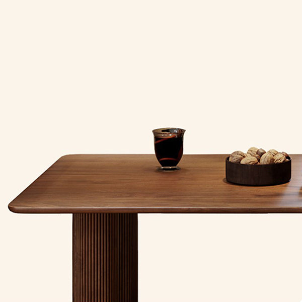 Solid Wood Contemporary Free Form Dining Table Pine Wood Top Table for Home Clearhalo ' dining_table' 'Dining Tables & Seating' 'Dining Tables' 'furn' 'furn_dining_table' 'Furniture' 'furniture_dining_table' 'Kitchen & Dining Furniture' 'kitchen&dining_furn' 'kitchen' 'kitchen_dining_table' 4467656