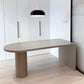 Solid Wood Contemporary Freeform Table Pine Wood Top Table for Kitchen Clearhalo ' dining_table' 'Dining Tables & Seating' 'Dining Tables' 'furn' 'furn_dining_table' 'Furniture' 'furniture_dining_table' 'Kitchen & Dining Furniture' 'kitchen&dining_furn' 'kitchen' 'kitchen_dining_table' 4467670