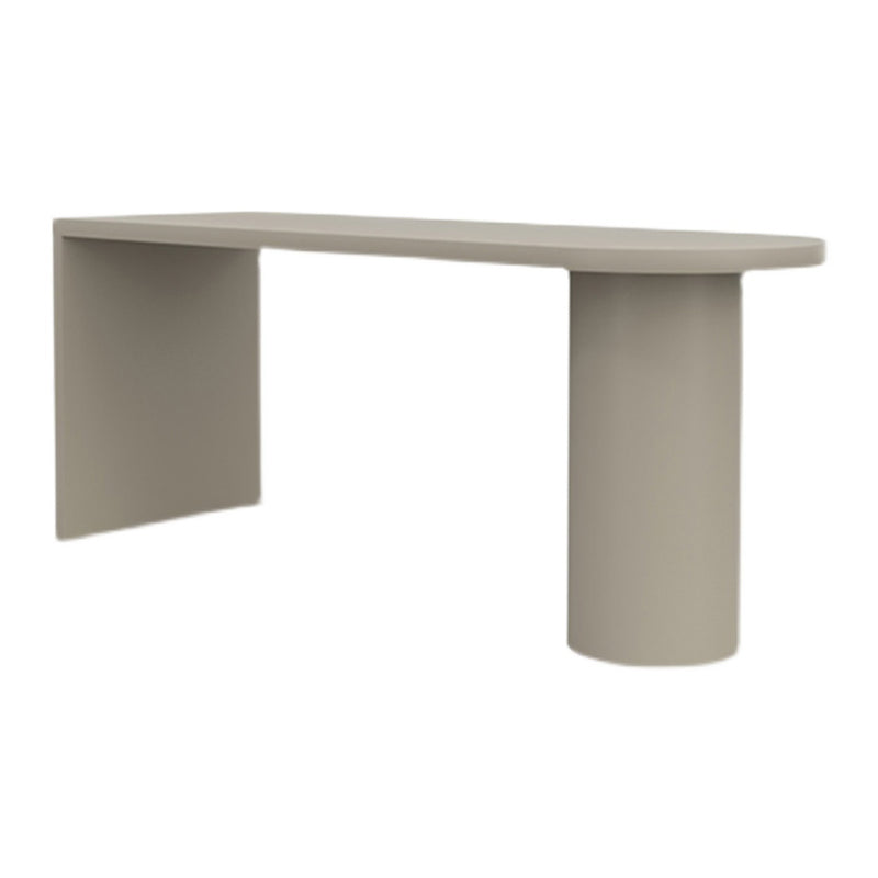 Free Form Pine Wood Table for Restaurant Modern Indoor Table with Double Pedestal Base Gray Without Chairs Clearhalo ' dining_table' 'Dining Tables & Seating' 'Dining Tables' 'furn' 'furn_dining_table' 'Furniture' 'furniture_dining_table' 'Kitchen & Dining Furniture' 'kitchen&dining_furn' 'kitchen' 'kitchen_dining_table' 4467684