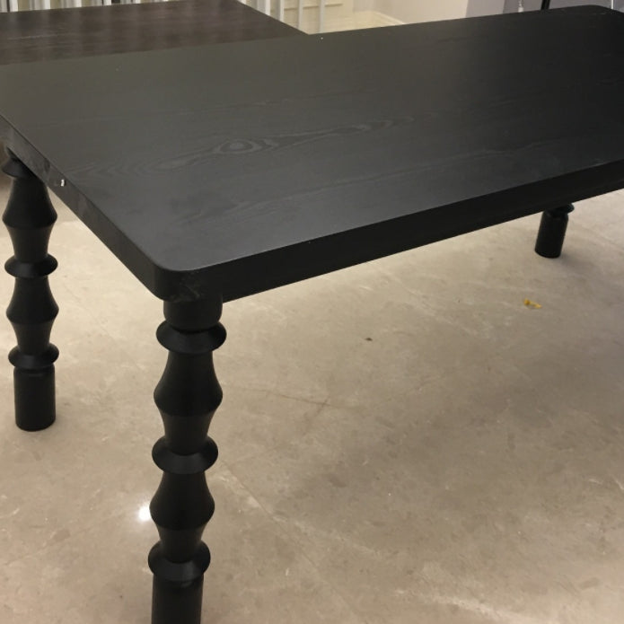 Rectangle Shape Casual Dining Table Solid Wood Fixed Table for Restaurant Clearhalo ' dining_table' 'Dining Tables & Seating' 'Dining Tables' 'furn' 'furn_dining_table' 'Furniture' 'furniture_dining_table' 'Kitchen & Dining Furniture' 'kitchen&dining_furn' 'kitchen' 'kitchen_dining_table' 4467717