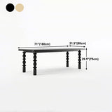Rectangle Shape Casual Dining Table Solid Wood Fixed Table for Restaurant Clearhalo ' dining_table' 'Dining Tables & Seating' 'Dining Tables' 'furn' 'furn_dining_table' 'Furniture' 'furniture_dining_table' 'Kitchen & Dining Furniture' 'kitchen&dining_furn' 'kitchen' 'kitchen_dining_table' 4467724