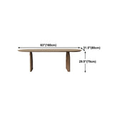 Simplicity Double Pedestal Table Oval Solid Pinewood Dining Table Clearhalo ' dining_table' 'Dining Tables & Seating' 'Dining Tables' 'furn' 'furn_dining_table' 'Furniture' 'furniture_dining_table' 'Kitchen & Dining Furniture' 'kitchen&dining_furn' 'kitchen' 'kitchen_dining_table' 4467738
