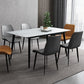 Stone Dining Room Collection Industrial Style Rectangle 4 Legs Dining Table Clearhalo ' dining_table' 'Dining Tables & Seating' 'Dining Tables' 'furn' 'furn_dining_table' 'Furniture' 'furniture_dining_table' 'Kitchen & Dining Furniture' 'kitchen&dining_furn' 'kitchen' 'kitchen_dining_table' 4467769