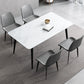 Stone Dining Room Collection Industrial Style Rectangle 4 Legs Dining Table Clearhalo ' dining_table' 'Dining Tables & Seating' 'Dining Tables' 'furn' 'furn_dining_table' 'Furniture' 'furniture_dining_table' 'Kitchen & Dining Furniture' 'kitchen&dining_furn' 'kitchen' 'kitchen_dining_table' 4467772