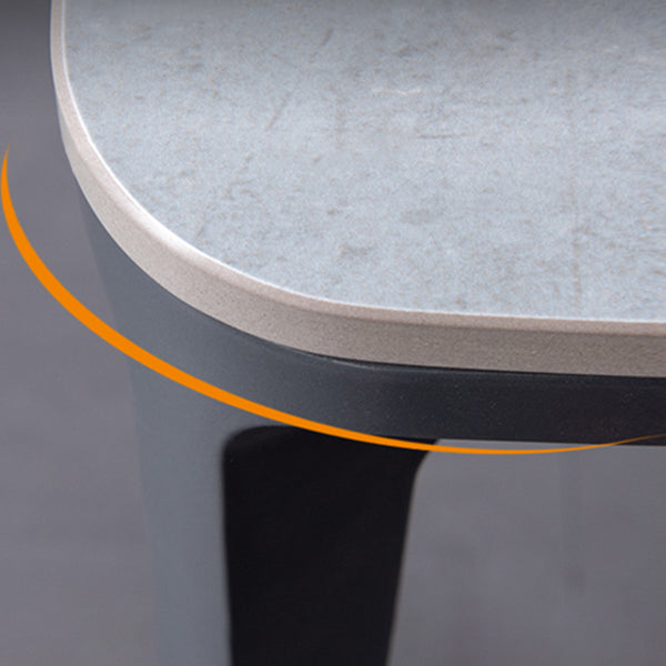 Rectangle Dining Table Sintered Stone Table Industrial Style with 4 Legs Clearhalo ' dining_table' 'Dining Tables & Seating' 'Dining Tables' 'furn' 'furn_dining_table' 'Furniture' 'furniture_dining_table' 'Kitchen & Dining Furniture' 'kitchen&dining_furn' 'kitchen' 'kitchen_dining_table' 4467817