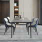 Sintered Stone Dining Table Industrial Style 4 Legs Table for Dining Room Gray 63"L x 31.5"W x 29.5"H Without Chairs Clearhalo ' dining_table' 'Dining Tables & Seating' 'Dining Tables' 'furn' 'furn_dining_table' 'Furniture' 'furniture_dining_table' 'Kitchen & Dining Furniture' 'kitchen&dining_furn' 'kitchen' 'kitchen_dining_table' 4467827