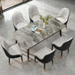 Simplicity Style Rectangle Home Furniture Stone Dining Table with 4-foot Gris L 180 x l 90 x H 75 cm Sans Chaises Clearhalo ' dining_table' 'Accueil' 'Cuisine et Meubles de Salle √† Manger' 'Dining Tables & Seating' 'Dining Tables' 'furn' 'furn_dining_table' 'Furniture' 'furniture_dining_table' 'Kitchen & Dining Furniture' 'kitchen&dining_furn' 'kitchen' 'kitchen_dining_table' 'Meubles' 'Tables de Salle √† Manger & Si√®ges' 'Tables √† Manger' 4467868