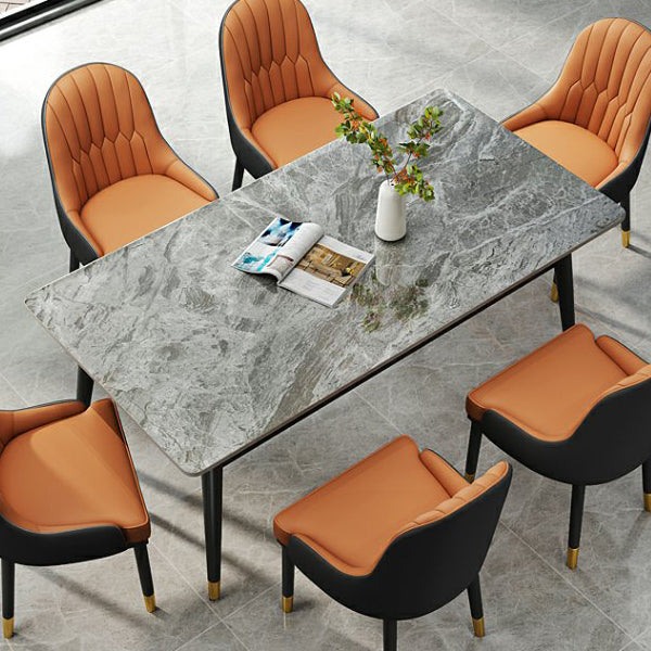 Simplicity Style Rectangle Home Furniture Stone Dining Table with 4-foot Clearhalo ' dining_table' 'Accueil' 'Cuisine et Meubles de Salle √† Manger' 'Dining Tables & Seating' 'Dining Tables' 'furn' 'furn_dining_table' 'Furniture' 'furniture_dining_table' 'Kitchen & Dining Furniture' 'kitchen&dining_furn' 'kitchen' 'kitchen_dining_table' 'Meubles' 'Tables de Salle √† Manger & Si√®ges' 'Tables √† Manger' 4467871
