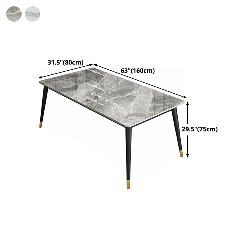 Simplicity Style Rectangle Home Furniture Stone Dining Table with 4-foot Clearhalo ' dining_table' 'Accueil' 'Cuisine et Meubles de Salle √† Manger' 'Dining Tables & Seating' 'Dining Tables' 'furn' 'furn_dining_table' 'Furniture' 'furniture_dining_table' 'Kitchen & Dining Furniture' 'kitchen&dining_furn' 'kitchen' 'kitchen_dining_table' 'Meubles' 'Tables de Salle √† Manger & Si√®ges' 'Tables √† Manger' 4467880