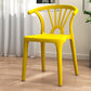 Modern Plastic Stackable Side Chair Slat Back Matte Finish Dining Chair Golden 1 Piece Clearhalo ' kitchen&dining_furn' 'Dining Chairs' 'Dining Tables & Seating' 'dining_chair' 'furn' 'furn_dining_chair' 'Furniture' 'furniture_dining_chair' 'Kitchen & Dining Furniture' 'kitchen' 4467944
