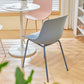 Contemporary Design Plastic Dining Armless Chair Solid Back Chair for Home Clearhalo ' kitchen&dining_furn' 'Dining Chairs' 'Dining Tables & Seating' 'dining_chair' 'Furniture' 'furniture_dining_chair' 'Kitchen & Dining Furniture' 'kitchen' 4467966