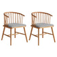 Contemporary Style Dining Wooden Chair Kitchen Dining Armless Side Chairs Grey 2 Piece Set Clearhalo ' kitchen&dining_furn' 'Dining Chairs' 'Dining Tables & Seating' 'dining_chair' 'furn' 'furn_dining_chair' 'Furniture' 'furniture_dining_chair' 'Kitchen & Dining Furniture' 'kitchen' 4467986