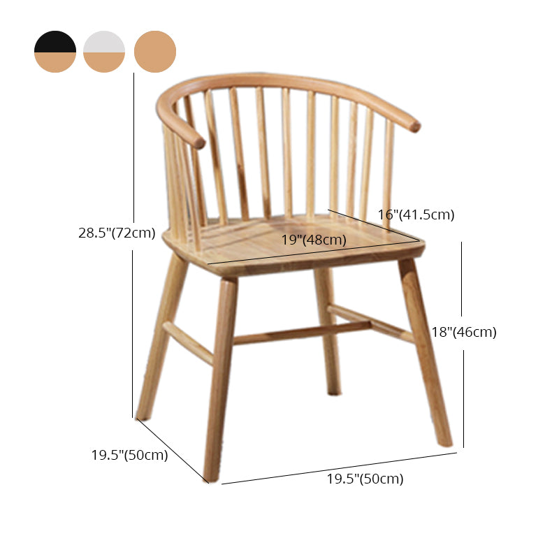 Contemporary Style Dining Wooden Chair Kitchen Dining Armless Side Chairs Clearhalo ' kitchen&dining_furn' 'Dining Chairs' 'Dining Tables & Seating' 'dining_chair' 'furn' 'furn_dining_chair' 'Furniture' 'furniture_dining_chair' 'Kitchen & Dining Furniture' 'kitchen' 4467994