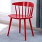 Contemporary Style Dining Wooden Chair Kitchen Wingback Armless Chairs Red 1 Piece Clearhalo ' kitchen&dining_furn' 'Dining Chairs' 'Dining Tables & Seating' 'dining_chair' 'furn' 'furn_dining_chair' 'Furniture' 'furniture_dining_chair' 'Kitchen & Dining Furniture' 'kitchen' 4468001