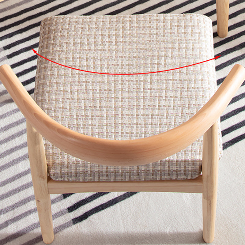 Contemporary Style Dining Wooden Chairs Kitchen Open Back Arm Dining Chairs Clearhalo ' kitchen&dining_furn' 'Dining Chairs' 'Dining Tables & Seating' 'dining_chair' 'furn' 'furn_dining_chair' 'Furniture' 'furniture_dining_chair' 'Kitchen & Dining Furniture' 'kitchen' 4468096