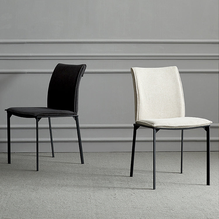 Modern Style Dining Chair Metal Dining Armless Side Chairs for Kitchen Clearhalo ' kitchen&dining_furn' 'Dining Chairs' 'Dining Tables & Seating' 'dining_chair' 'furn' 'furn_dining_chair' 'Furniture' 'furniture_dining_chair' 'Kitchen & Dining Furniture' 'kitchen' 4468246