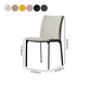 Modern Style Dining Chair Metal Dining Armless Side Chairs for Kitchen Clearhalo ' kitchen&dining_furn' 'Dining Chairs' 'Dining Tables & Seating' 'dining_chair' 'furn' 'furn_dining_chair' 'Furniture' 'furniture_dining_chair' 'Kitchen & Dining Furniture' 'kitchen' 4468255