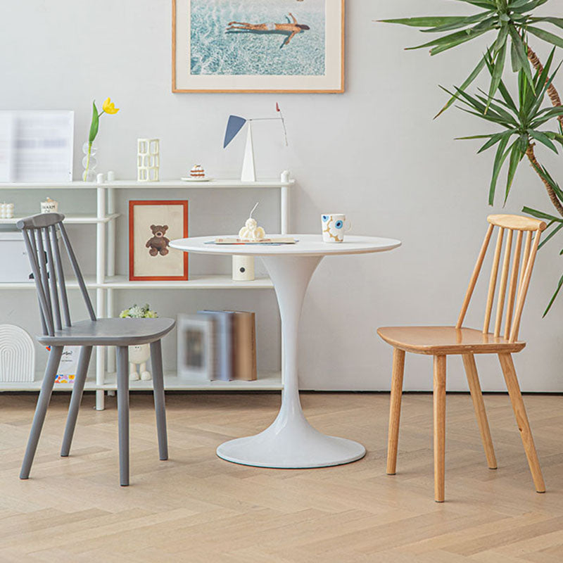 Contemporary Homestay Slat Back Side Chair Solid Wood Dining Chair for Kitchen Clearhalo ' kitchen&dining_furn' 'Dining Chairs' 'Dining Tables & Seating' 'dining_chair' 'furn' 'furn_dining_chair' 'Furniture' 'furniture_dining_chair' 'Kitchen & Dining Furniture' 'kitchen' 4468262