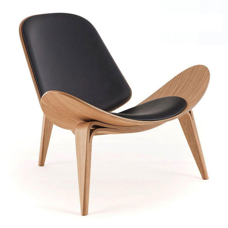 Contemporary Style Dining Wooden Chairs Dining Armless Side Chairs for Kitchen Natural Wood Black 1 Piece Clearhalo ' kitchen&dining_furn' 'Dining Chairs' 'Dining Tables & Seating' 'dining_chair' 'Furniture' 'furniture_dining_chair' 'Kitchen & Dining Furniture' 'kitchen' 4468303