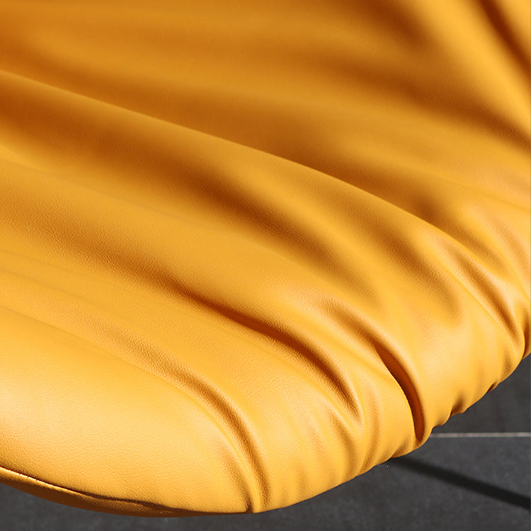 Contemporary Design PU Leather Dining Chairs Armless Solid Back Chair Clearhalo ' kitchen&dining_furn' 'Dining Chairs' 'Dining Tables & Seating' 'dining_chair' 'furn' 'furn_dining_chair' 'Furniture' 'furniture_dining_chair' 'Kitchen & Dining Furniture' 'kitchen' 4468342