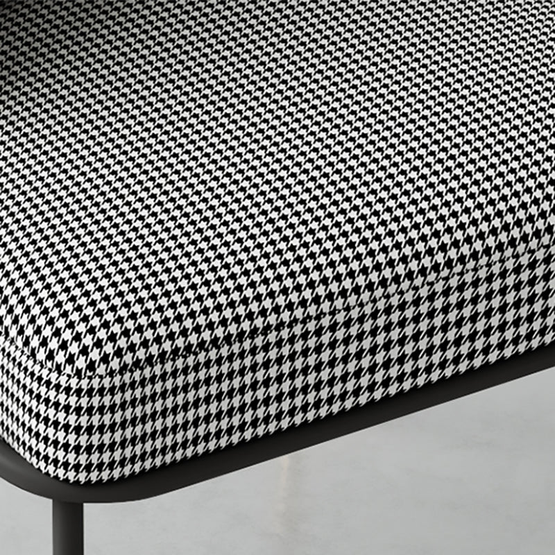 Glam Metal Dining Room Chairs Parsons Armless Dining Chairs for Restaurant Use Clearhalo ' kitchen&dining_furn' 'Dining Chairs' 'Dining Tables & Seating' 'dining_chair' 'furn' 'furn_dining_chair' 'Furniture' 'furniture_dining_chair' 'Kitchen & Dining Furniture' 'kitchen' 4468427