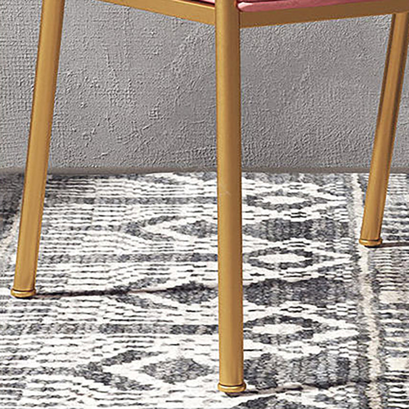 Glam Velvet Dining Room Chair Open Back Dining Side Chairs for Restaurant Use Clearhalo ' kitchen&dining_furn' 'Dining Chairs' 'Dining Tables & Seating' 'dining_chair' 'furn' 'furn_dining_chair' 'Furniture' 'furniture_dining_chair' 'Kitchen & Dining Furniture' 'kitchen' 4468466