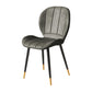 Nordic Style Kitchen Metal Dining Chair Wingback Dining Armless Side Chairs Grey 1 Piece Black Gold Clearhalo ' kitchen&dining_furn' 'Dining Chairs' 'Dining Tables & Seating' 'dining_chair' 'furn' 'furn_dining_chair' 'Furniture' 'furniture_dining_chair' 'Kitchen & Dining Furniture' 'kitchen' 4468590
