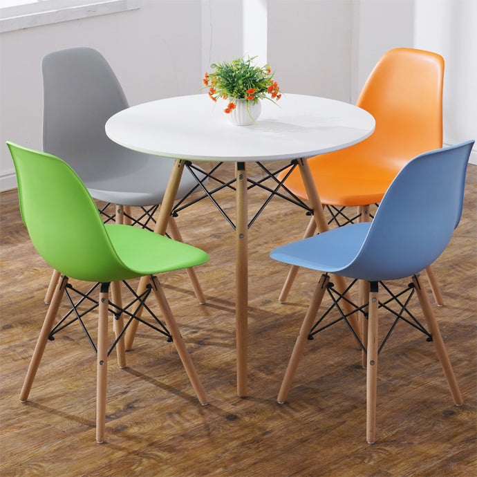 Scandinavian Wood Kitchen Dining Room Side Chair Solid Back Chair Clearhalo ' kitchen&dining_furn' 'Dining Chairs' 'Dining Tables & Seating' 'dining_chair' 'Furniture' 'furniture_dining_chair' 'Kitchen & Dining Furniture' 'kitchen' 4468640