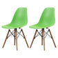 Scandinavian Wood Kitchen Dining Room Side Chair Solid Back Chair Light Green Set of 2 Clearhalo ' kitchen&dining_furn' 'Dining Chairs' 'Dining Tables & Seating' 'dining_chair' 'Furniture' 'furniture_dining_chair' 'Kitchen & Dining Furniture' 'kitchen' 4468656