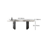 Contemporary 1/4/5/7 Pieces Dining Set with Sintered Stone Dining Table for Restaurant Clearhalo 'Dining Room Sets' 'Dining Tables & Seating' 'dining_room_set' 'furn' 'furn_dining_room_set' 'Furniture' 'furniture_dining_room_set' 'Kitchen & Dining Furniture' 'kitchen&dining_furn' 'kitchen' 4468727