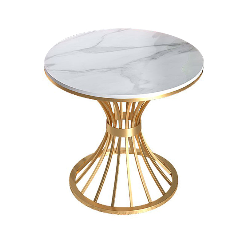 1/2/3/4/5 Pcs Metal Glam Dining Room Set with Round Table Dinette Set Clearhalo 'Dining Room Sets' 'Dining Tables & Seating' 'dining_room_set' 'furn' 'furn_dining_room_set' 'Furniture' 'furniture_dining_room_set' 'Kitchen & Dining Furniture' 'kitchen&dining_furn' 'kitchen' 4468741