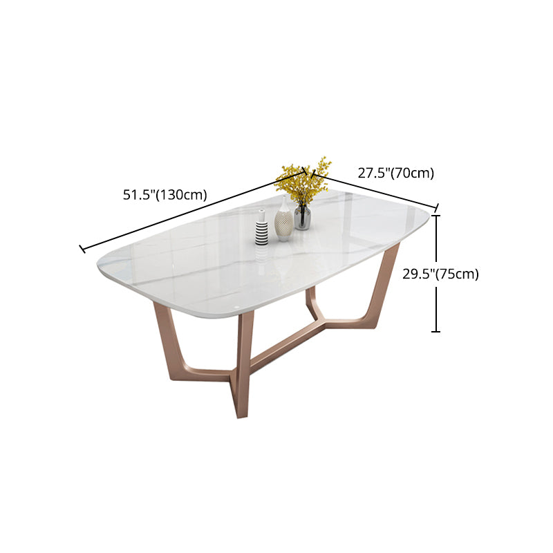 Nordic 1/4/5/7 Pieces Rectangle Dining Set with Sintered Stone Table Furniture Clearhalo 'Dining Room Sets' 'Dining Tables & Seating' 'dining_room_set' 'furn' 'furn_dining_room_set' 'Furniture' 'furniture_dining_room_set' 'Kitchen & Dining Furniture' 'kitchen&dining_furn' 'kitchen' 4468768