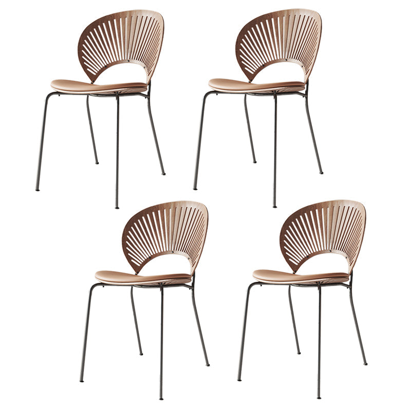 Contemporary 1/4/7 Pieces Dining Set Sintered Stone Dining Set for Dining Room 4 Brown Chairs Clearhalo 'Dining Room Sets' 'Dining Tables & Seating' 'dining_room_set' 'furn' 'furn_dining_room_set' 'Furniture' 'furniture_dining_room_set' 'Kitchen & Dining Furniture' 'kitchen&dining_furn' 'kitchen' 4468775