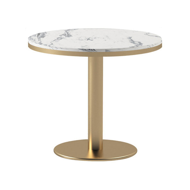 1/3/4/5 Pcs Metal Glam Style Dining Room Set with Round Table Dinette Set Clearhalo 'Dining Room Sets' 'Dining Tables & Seating' 'dining_room_set' 'furn' 'furn_dining_room_set' 'Furniture' 'furniture_dining_room_set' 'Kitchen & Dining Furniture' 'kitchen&dining_furn' 'kitchen' 4468795