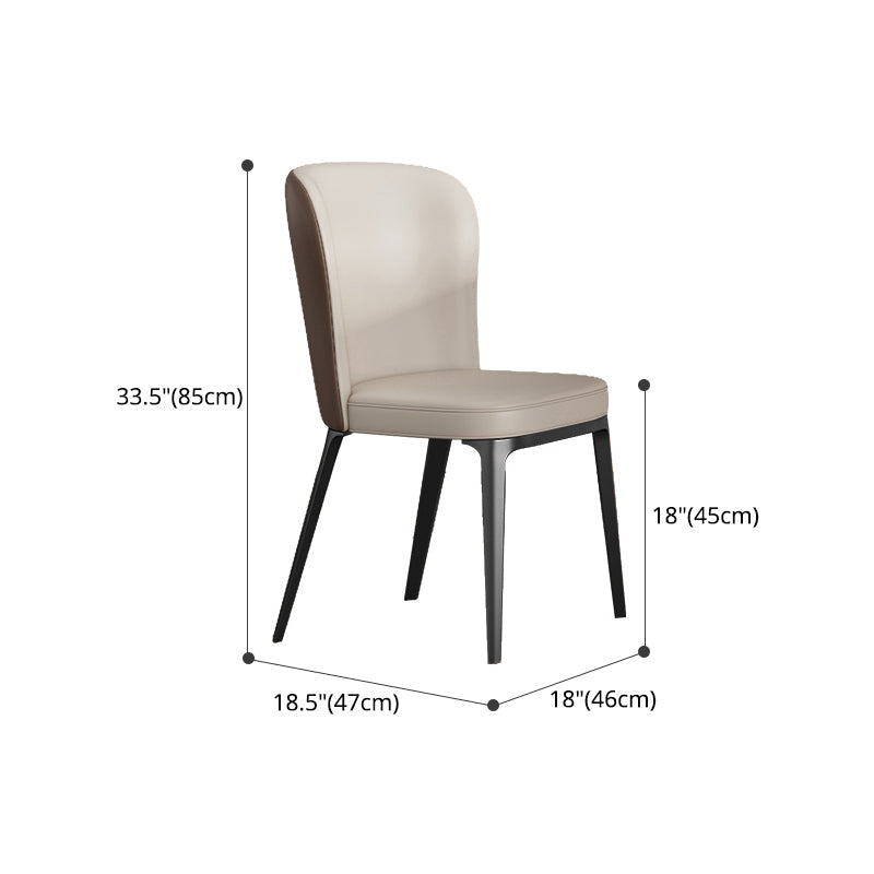 Modern 1/2/5/6 Pieces Dining Set Sintered Stone Dining Table Set with Leather Chairs Clearhalo 'Dining Room Sets' 'Dining Tables & Seating' 'dining_room_set' 'furn' 'furn_dining_room_set' 'Furniture' 'furniture_dining_room_set' 'Kitchen & Dining Furniture' 'kitchen&dining_furn' 'kitchen' 4468831