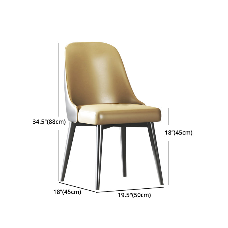 Modern 1/2/5/7 Pieces Dining Set Sintered Stone Dining Table Set with Leather Chairs Clearhalo 'Dining Room Sets' 'Dining Tables & Seating' 'dining_room_set' 'furn' 'furn_dining_room_set' 'Furniture' 'furniture_dining_room_set' 'Kitchen & Dining Furniture' 'kitchen&dining_furn' 'kitchen' 4468934