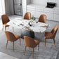 Contemporary 1/4/5/7 Pieces Dining Set Rectangle Dining Room Table Set 7 Pieces: Table, 6 Chairs Clearhalo 'Dining Room Sets' 'Dining Tables & Seating' 'dining_room_set' 'furn' 'furn_dining_room_set' 'Furniture' 'furniture_dining_room_set' 'Kitchen & Dining Furniture' 'kitchen&dining_furn' 'kitchen' 4468962
