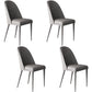 Contemporary 1/4/5/7 Pieces Dining Set Rectangle Dining Room Table Set 4 Grey Chairs Clearhalo 'Dining Room Sets' 'Dining Tables & Seating' 'dining_room_set' 'furn' 'furn_dining_room_set' 'Furniture' 'furniture_dining_room_set' 'Kitchen & Dining Furniture' 'kitchen&dining_furn' 'kitchen' 4468963
