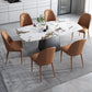 Contemporary 1/4/5/7 Pieces Dining Set Rectangle Dining Room Table Set Clearhalo 'Dining Room Sets' 'Dining Tables & Seating' 'dining_room_set' 'furn' 'furn_dining_room_set' 'Furniture' 'furniture_dining_room_set' 'Kitchen & Dining Furniture' 'kitchen&dining_furn' 'kitchen' 4468967